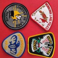 LOT &Eacute;CUSSONS POLICE AM&Eacute;RINDIENNE CANADA ONTARIO 3 indien