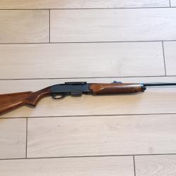 Remington semi-automatique 7400 calibre 35 Whelen - Longuesse fissur&eacute;e - bon &eacute;tat g&eacute;n&eacute;ral