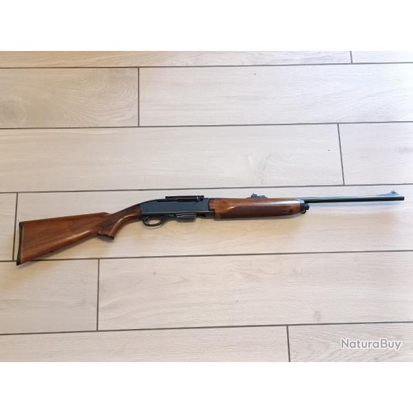 Remington semi-automatique 7400 calibre 35 Whelen - Longuesse fissur�e - bon �tat g�n�ral