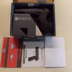 Pistolet BERETTA PX4 Storm , CO2, Cal : 4,5 et BB 4,5 ; En Tr&egrave;s Bon Etat , Encore sous GARANTIE .
