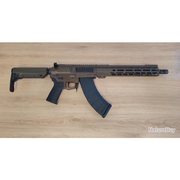 OCCASION URGENTE Carabine CMMG Banshee MK47 K 12,5" MP Midnight Bronze cal.7,62x39
