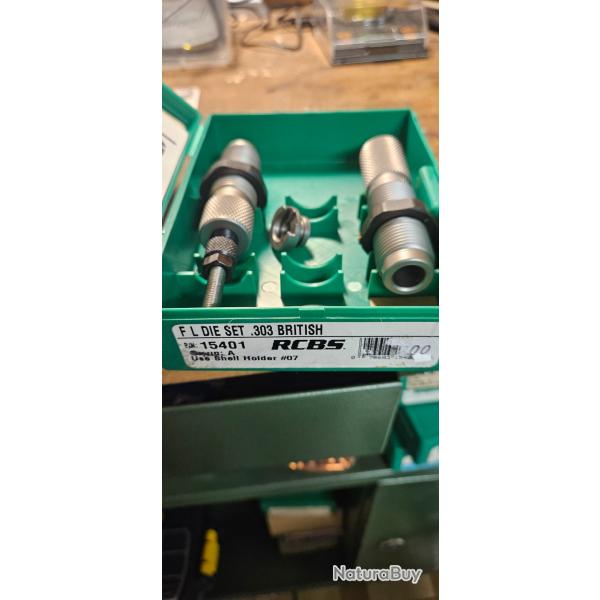 Outil rcbs neuf avec shell holder