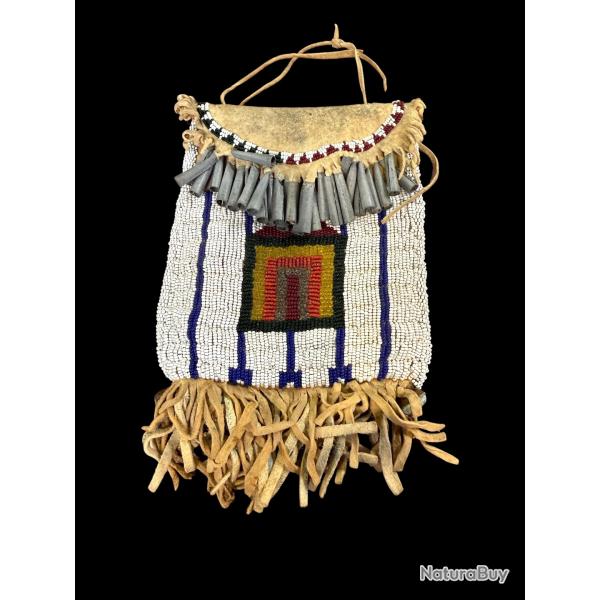 SAC � TABAC AM�RINDIEN OU SAC A M�DICAMENTS
