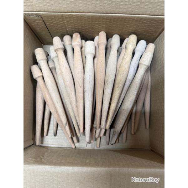 piquet de tente bois WW2(lot de 36) us
