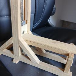 Maquette en kit de guillotine mod&egrave;le 1792