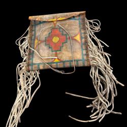 POCHETTE VINTAGE PARFLECHE AM&Eacute;RINDIENNE
