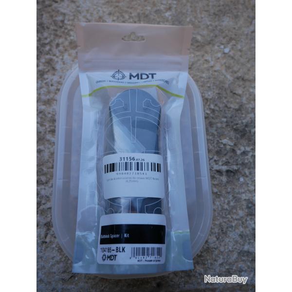 Intercalaires (noirs) pour crosse MDT (�tat neuf, encore scell�s)