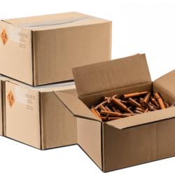 Carton de 250 munitions 7.62 x 54R Mosin FMJ Amorce Berdan non corrosive