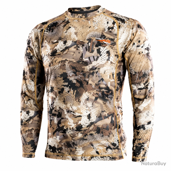 Tee-shirt de chasse Core Lightweight Crew LS Optifade MARSH - SITKA XL