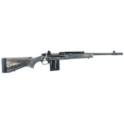 Carabine &agrave; verrou RUGER Gunsite Scout cal. .308 Winchester canon 18" Inox Mat avec frein de bouche