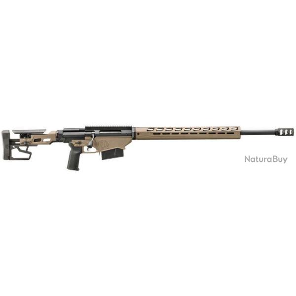 Carabine � verrou RUGER Precision Rifle cal. .300 Winchester Magnum canon 26" Smoked Bronze Cerakote