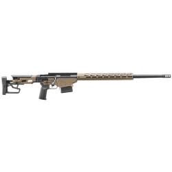 Carabine &agrave; verrou RUGER Precision Rifle cal. 6.5 Creedmoor canon 24" Smoked Bronze Cerakote