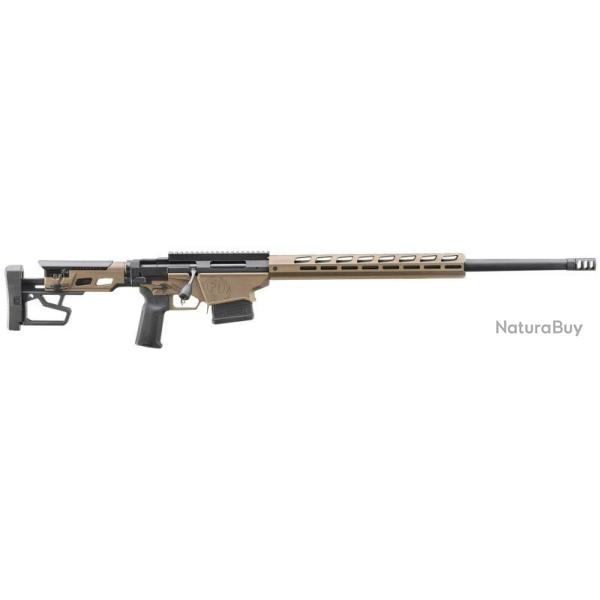 Carabine � verrou RUGER Precision Rifle cal. 6.5 Creedmoor canon 24" Smoked Bronze Cerakote