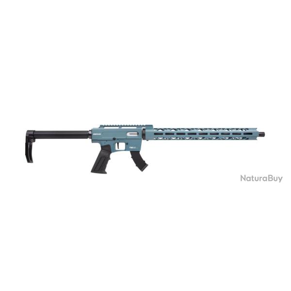 Carabine semi-automatique DERYA TM22 cal. .22 LR - Canon 18" - Bleu titane