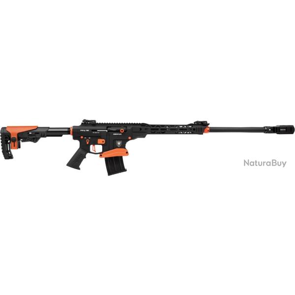 Fusil Semi-Automatique DERYA MK12 IPSC Noir/Orange Cal. 12/76 Canon 24"