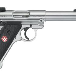 Pistolet .22 LR RUGER Mark IV 22/45 4.4" 10 coups Filet&eacute; 1/2x28 - Bronz&eacute;