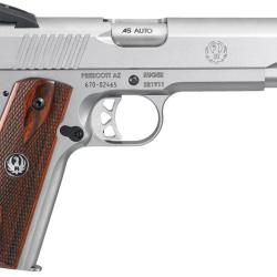 Pistolet .45 ACP RUGER SR1911 Government 5" 8 coups Inox