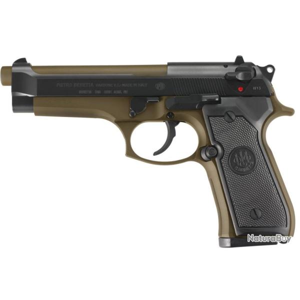 Pistolet BERETTA 92FS Bronze Edition 9x19 mm Canon 125 mm Chargeur 15 Coups