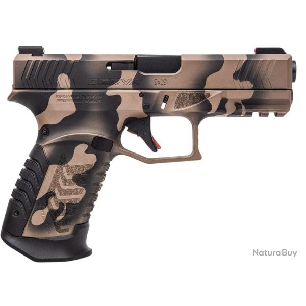 Pistolet semi-automatique DERYA DY9 Camo Optic Ready cal. 9x19
