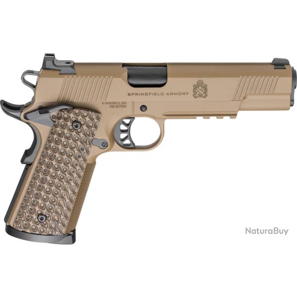 Pistolet SPRINGFIELD ARMORY 1911 TRP COYOTE 5" cal. .45 ACP Match Optic Ready
