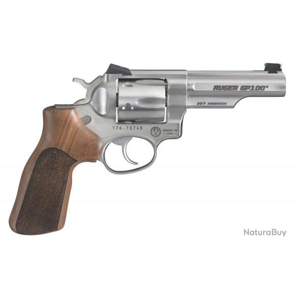 Revolver .357 Magnum RUGER GP100 Match Champion 4.2" 6 coups Inox