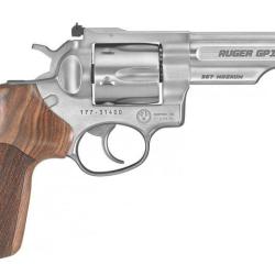 Revolver .357 Magnum RUGER GP100 Match Champion 4.2" 6 coups Inox