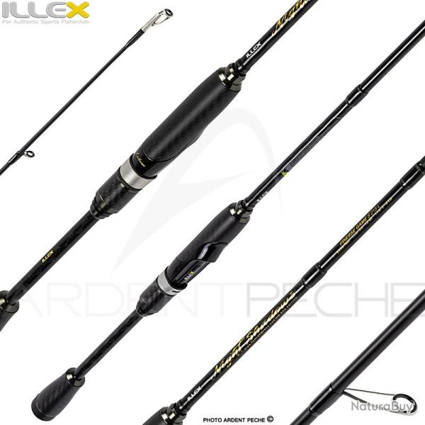 Canne spinning ILLEX Night shadows S 215 L Finesse game d�mo