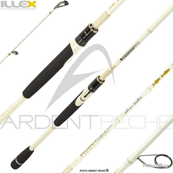 Canne spinning ILLEX Pepper X5 S 2602 M Silver bullet d�mo 30 2 Fast 5 261 134 142 0 14