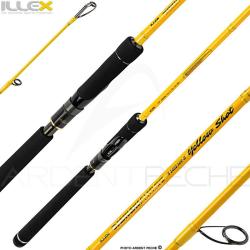 Canne spinning ILLEX Ashura Element rider X5 S 2402 MH H Yellow shot d&eacute;mo 16 Extra fast 2 0 240 15 5