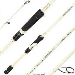 Canne spinning ILLEX Pepper X5 S 2252 M MH Silver ops d&eacute;mo 7 30 6 2 12 177 226 115