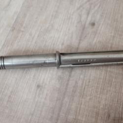 Cylindre de culasse, fusil Rubin Schmidt 96/11 avec son extracteur. Longueur 170 mm