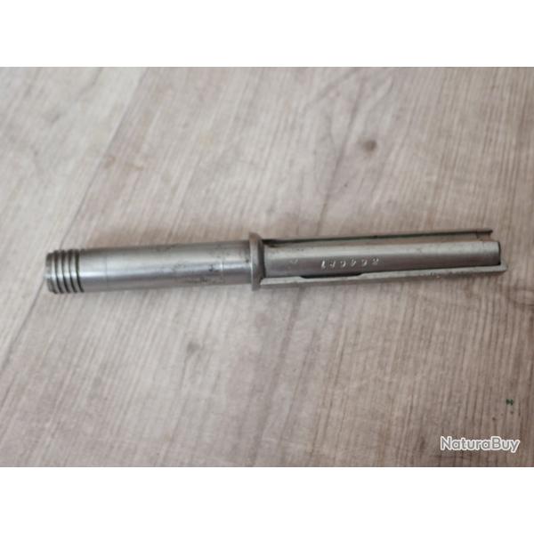 Cylindre de culasse, fusil Rubin Schmidt 96/11 avec son extracteur. Longueur 170 mm