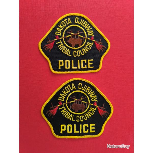 LOT �CUSSONS POLICE AM�RINDIENNE CANADA MANITOBA 2 indien