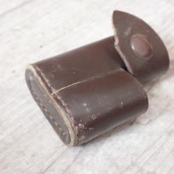 Prot&egrave;ge bouche de canon en cuir pour fusil K11 ou K31 Schmidt Rubin suisse