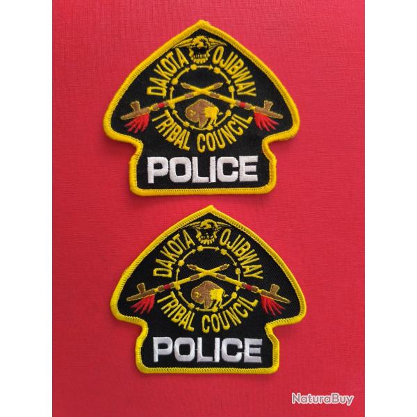 LOT �CUSSONS POLICE AM�RINDIENNE CANADA MANITOBA 3 indien
