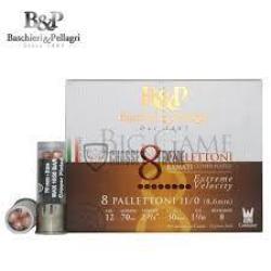 Chevrotine B&P Big Game Pallettoni 8 grains cal.12/70