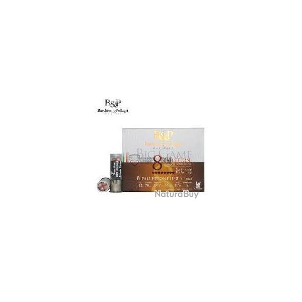 Chevrotine B&P Big Game Pallettoni 8 grains cal.12/70
