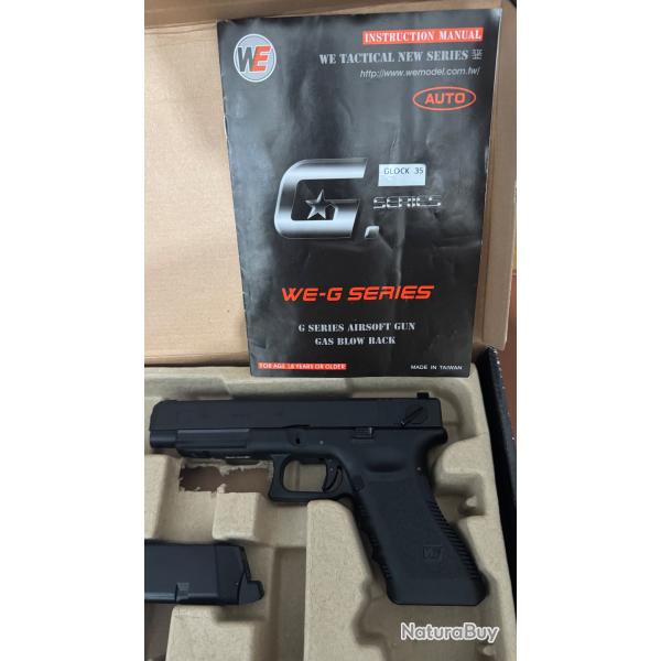 WE Tactical_R�plique Airsoft_GLOCK_Comme Neuf