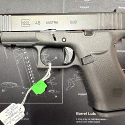 Glock 48 Slimline Black Rail 9 mm