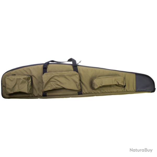 Fourreau Carabine Januel  Bastan Vert - special mod�rateur en 140 - 140 cm