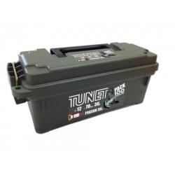 Pack Cartouches Pigeon Tunet x100 + Bo&icirc;te plastique - Cal.12/70 4 / P - 5 / Par 1