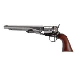REPLIQUE 1860 ARMY ACIER GRAVE CAL .44 (PN) POIGNEE EN BOIS VERNI NOIR - PIETTA