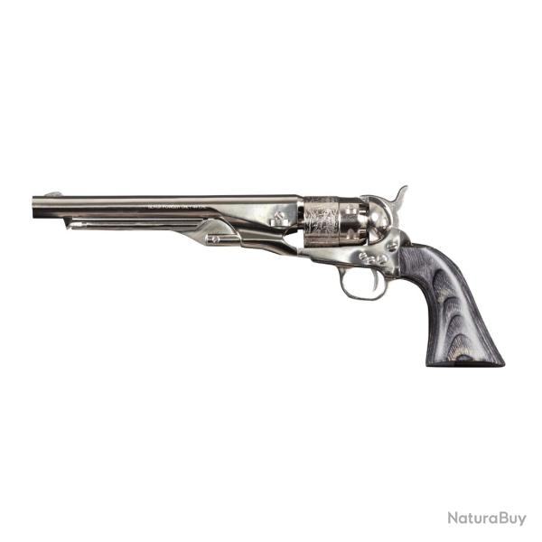 REPLIQUE 1860 ARMY ACIER NICKELE GRAVE CAL .44 (PN) - PIETTA