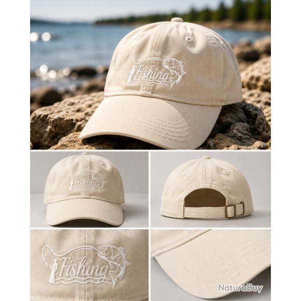 Casquette p�che beige