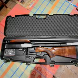 Vend fusil juxtapos&eacute; Verney-Caron mod&egrave;le Canardouze Churchill calibre 12/89 avec extracteur - NEUF