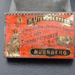 Boite de munitions vide pour cartouches &agrave; broche 6 mm Flobert