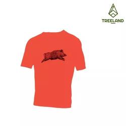 T-shirt sanglier enfant treeland 8 ans