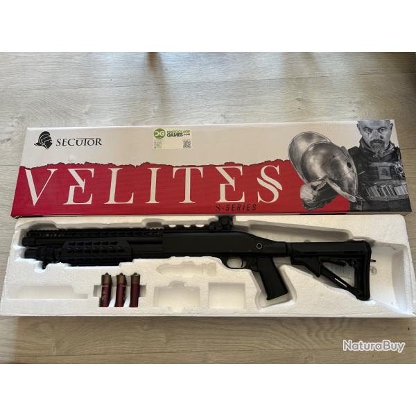 R�plique d'Airsoft / Secutor V�lites S.V noir.