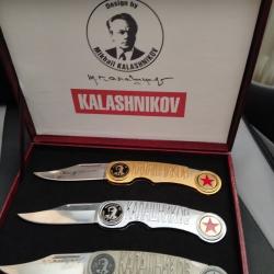 Couteaux Trio Kalashnikov