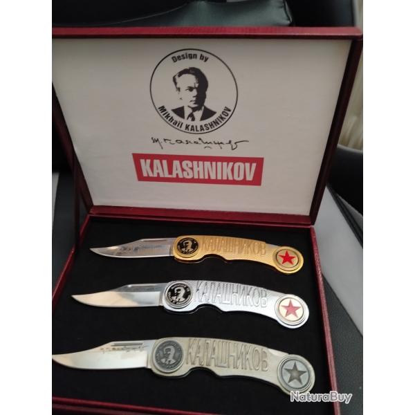 Couteaux Trio Kalashnikov